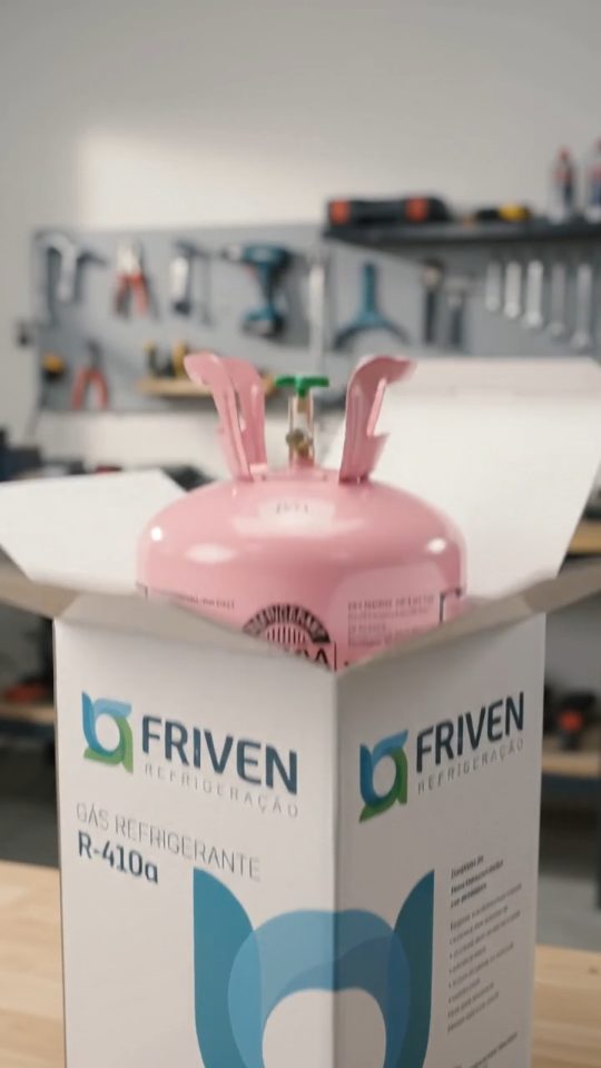 Vídeo de Botija de Gás R410a (11,3Kg)