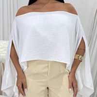 Blusa Bata Boho Chic Feminina