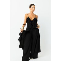 Conjunto 2 Pecas Bata Longa Boho Chic com alças reguláveis tendencia 2026