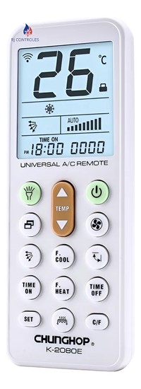 Controle Universal Ar-Condicionado K-2080e Chunghop