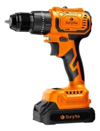 Furadeira De Impacto A Bateria Motor S/ Escovas Suryha Frequência 50/60 Hz