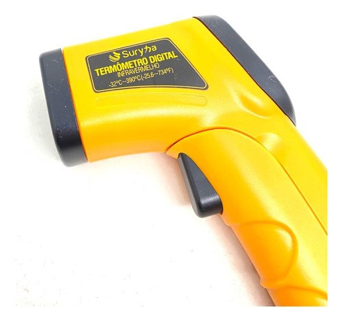 Termômetro Laser Digital Infravermelho Suryha Industrial -32 a 390°C