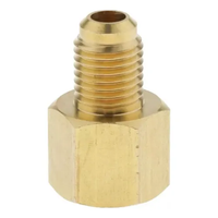 Adaptador Válvula 5/16 Macho 1/4 Fêmea Nitrogênio