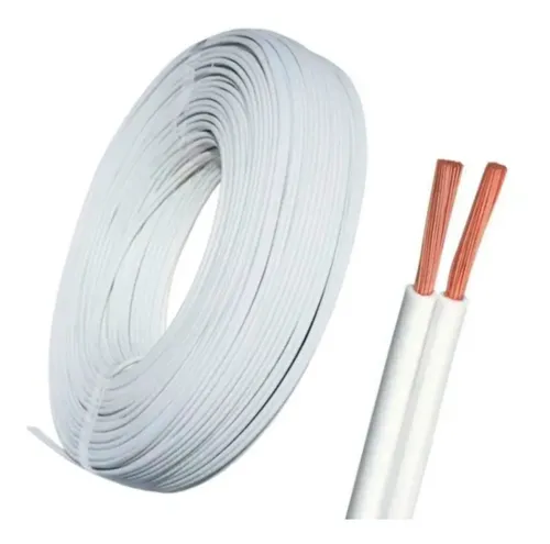 Fio Paralelo Branco 2x2,5mm (5 Metros)