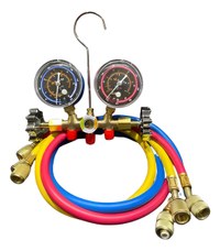 Kit Manifold Suryha e 3 Mangueiras 90cm C/Maleta