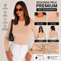 Camiseta Feminina Mangalonga Basico Elegante Suplex Premium