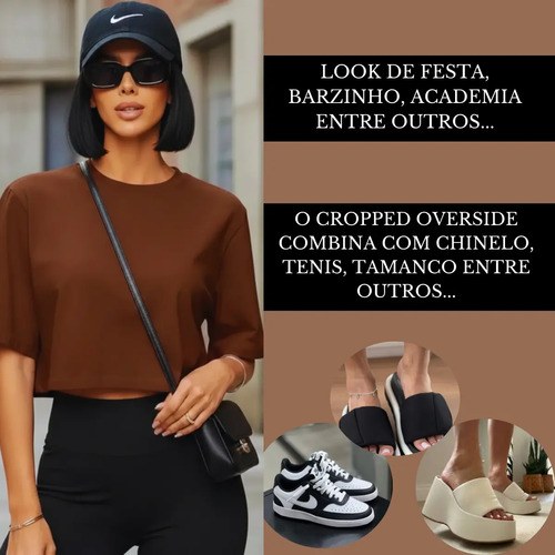 Kit 3 Camiseta Curta Basica Feminina Fitness Algodão Premium