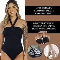 Body Feminino Multiformas Elegante Modelador Suplex Power