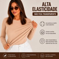 Camiseta Feminina Mangalonga Basico Elegante Suplex Premium