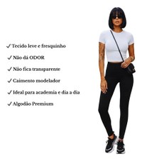 Kit 3 Cropped Blusa Básica Manga Curta Oversized Tshirt Lisa