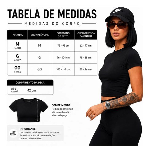 Cropped Baby Tee Feminina Blusa Básica Algodão Manga Curta