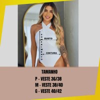 Body Feminino Multiformas Elegante Modelador Suplex Power