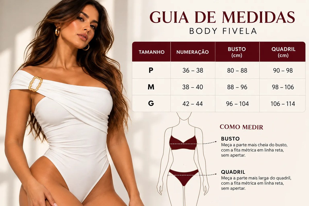 Body/maiô Ombro Único Modelador Afina Cintura Premium 1 Alça