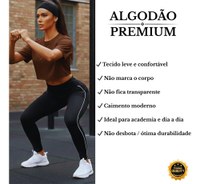 Kit 3 Camiseta Curta Basica Feminina Fitness Algodão Premium