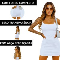Vestido Tubinho Coladinho Modelador Moda Gringa Premium