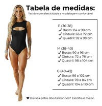 3 Body Feminino Basico Elegante Luxo Decote Suplex Premium