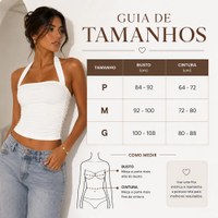 Blusa Cropped Feminino Modeladora Drapeada Frente Unica