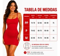 Vestido Curto Feminino Tubinho Colado Alcinha Forrado