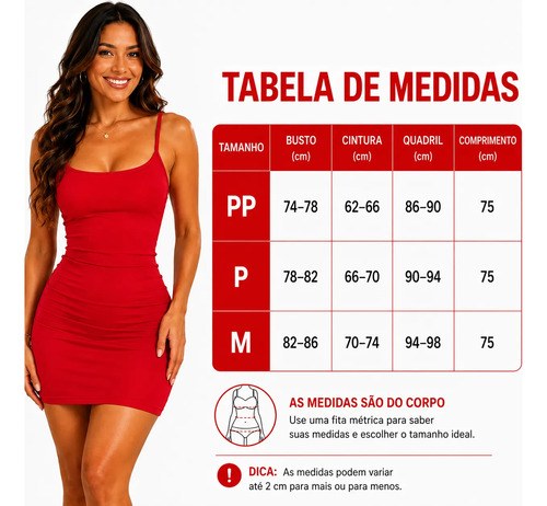 Vestido Curto Feminino Tubinho Colado Alcinha Forrado