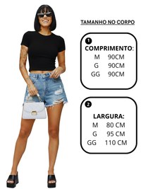 Kit 3 Croppeds Femininos Algodão Premium Básico Elegante