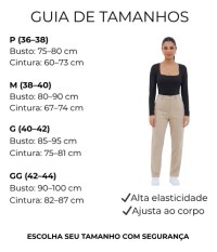 Body Feminino Manga Longa Modelador Collant Basico Luxo