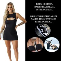 Regata Feminino Body Decote Basico Elegante Suplex Premium