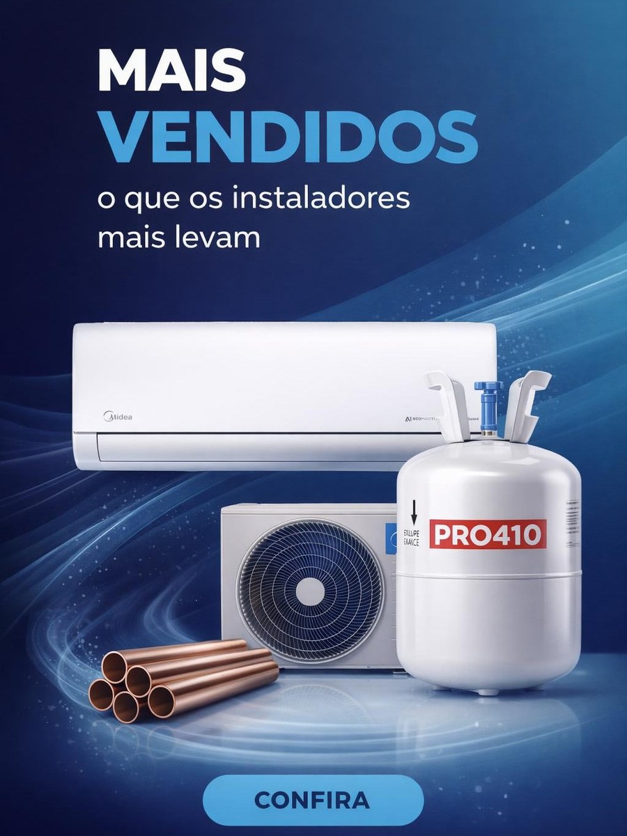 Mais vendidos: o que os instaladores mais levam