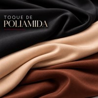 Kit 2 Blusas Feminina Manga Longa Gola Careca Modeladora
